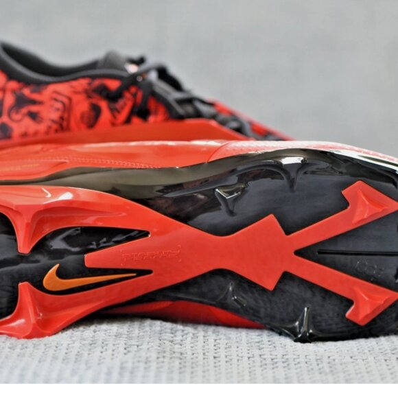 NEW! Size: 15 Men\'s Nike Alpha Menace 4 Pro NRG Football Cleats Red FQ3984-600 main image 8